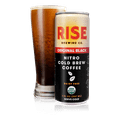 thumbnail image 2 of (3 pack) RISE Brewing Co. Original Black Nitro Cold Brew Coffee, 7 fl oz Can, 2 of 8