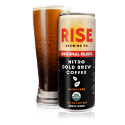 RISE Brewing Co. Original Black Nitro Cold Brew Coffee, 7 fl oz Can