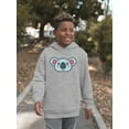 thumbnail image 2 of Smiling Koala Hoodie Juniors -Image by Shutterstock,  Medium, 2 of 4