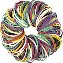 Livease 350Pcs Rubber Bands for Office Home,Kitchen Supplies, Tie Dye, Size 32 (3" x 1/8'').