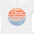 thumbnail image 4 of Inktastic Lake of the Ozarks Distressed Retro Sunset Girls Toddler Dress, 4 of 5