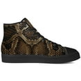 thumbnail image 4 of Aidianart Womens Snake High Top Shoes High Top Canvas Sneakers Size 15.5, 4 of 5