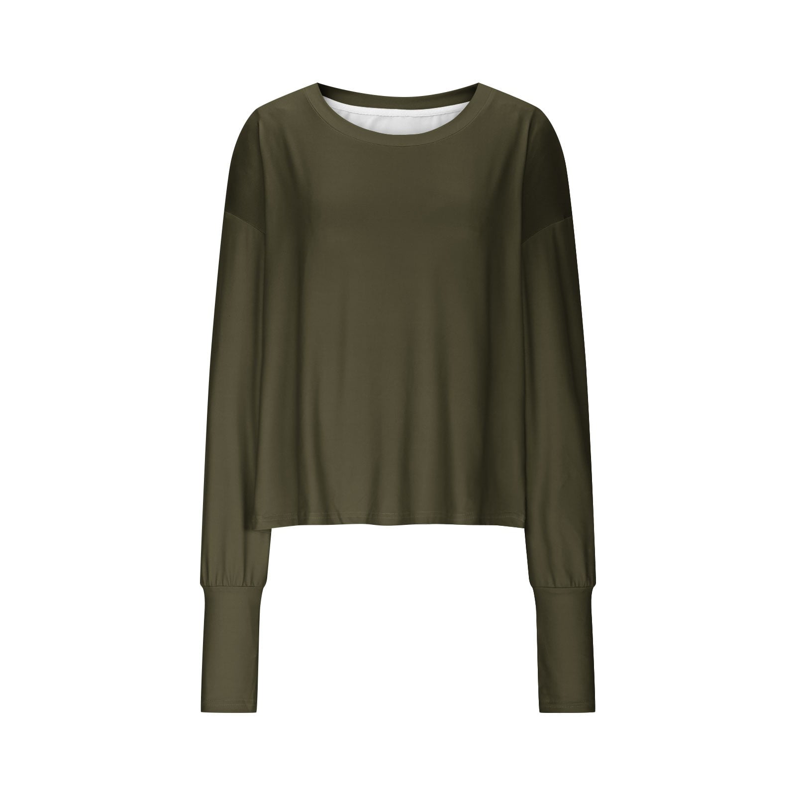 Levmjia Women's Sports Shirt Hiking Running Workout Long Sleeve