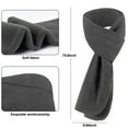 thumbnail image 3 of Loritta winter hats for women Long Scarf Warmer Gloves Set Winter Accessories for Women Gray, 3 of 5