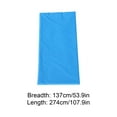 thumbnail image 4 of Xuniizn Table Cloth Rectangle Table Plastic Tablecloth, 54x108" Waterproof Tablecloths Rectangular for Dining Table, Flannel Backed Wipe Clean Rectangle Tablecloth for Camping, Buffet Parties, Blue, 4 of 8