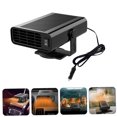 thumbnail image 3 of LEORX Portable Car Defogger Black Electrical Heater for Auto Quick Mist Removal, 3 of 7