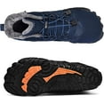thumbnail image 3 of Men’s Wide Toe Box Barefoot Snow Boots Warm Fur Lined Winter Waterproof Anti-Slip Zero Drop Sole Casual Walking Sneakers Outdoor Hiking Climbing Shoes, 3 of 7