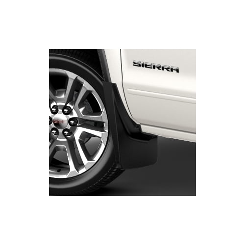 OEM GM Buick Regal 22770857 Black Rear Molded Splash Guards Mud Flaps