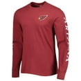 thumbnail image 2 of Men's '47 Cardinal Arizona Cardinals Triple Threat Franklin Long Sleeve T-Shirt, 2 of 3