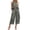 Gray#women's crop top shorts vacation sets, variant on Moxiu Women's 2 Piece Casual Summer Outfits Cotton Flowy Crop Tank Tops and Wide Leg Capris Sets Lounge Travel Vacation Set Black,S