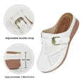 thumbnail image 2 of Ablanczoom Womens Sandals: Arch Support Comfortable Summer Platform Wedge Shoes, 2 of 6