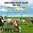 thumbnail image 6 of VEVOR Electric Fence Wire, 3366Ft 1026M Portable Polywire, 1/8" Diameter 6 Stainless Steel Strands for Reliable Conductivity and UV, Rust Resistance, Fencing Rope Line for Horse, Cattle, Livestock, 6 of 9