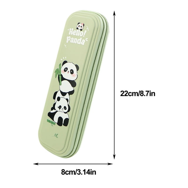 Large Capacity Plastic Pencil Case for Girls – 10 in x 4 in x 2 in, Spacious Storage for Pencils Erasers and Writing Tools