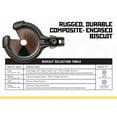 thumbnail image 6 of Trophy Ridge Whisker Biscuit Archery Rest, Reversible Mount, 6 of 14