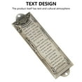 thumbnail image 6 of Tizuqe Easy Installation Spanish Metal Mezuzah Case for Luxurious Door Aesthetic Decors, 6 of 8
