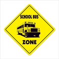 thumbnail image 1 of SignMission X-20-SCHOOL BUS 20 in. School Bus Zone Xing Crossing Sign, 1 of 4