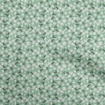 thumbnail image 1 of oneOone Rayon Sea Green Fabric Floral Diy Clothing Quilting Fabric Print Fabric By Yard 56 Inch Wide, 1 of 4