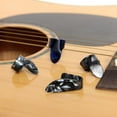 thumbnail image 4 of 13 piezas de púas de guitarra Gloria protectores de celuloide silicona protector de dedos, 4 of 7