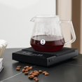 thumbnail image 3 of TIMEMORE Coffee Scale Basic 2.0 Electronic Espresso White Scale with Water Flow Rate and Timer Function, Free Switching of Ounce/kg Units, Digital Scale for Kitchen/Baking/Cooking, 3 of 8