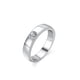 thumbnail image 1 of Anillo de plata S925 con moissanita y diamantes Mosan para hombre, anillo de hombre de fila recta europea y americana, 1 of 5