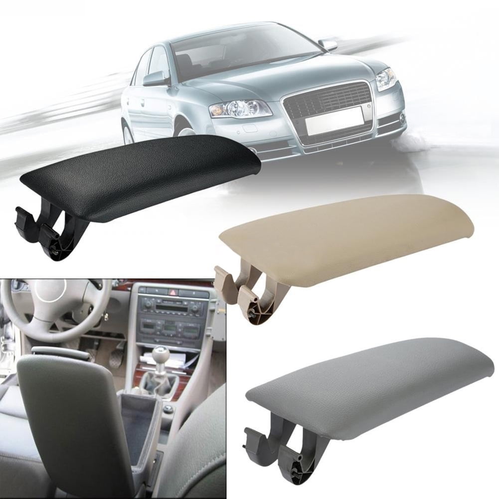 Central Console Armrest for Audi A4 S4 Center Leather 2002-2006 Beige 
