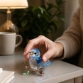 thumbnail image 6 of CHJK Emotional Support Glass Animal Gift, Cute Recycled Pocket Hug Desk Decor with Encouragement Card, Guardian Healing Pack, Comfort Gift for Friends & Family, #A3, 6 of 6