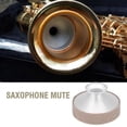 thumbnail image 4 of Saxophone Mute, Saxophone Mute Dampener,  Aluminium Alloy Musical Instrument Part For Alto Saxophones, 4 of 8
