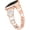 Rose Gold, variant on XIHAMA Clover Band for Apple Watch Band 46mm 45mm 44mm 42mm 49mm, Lightweight for Women, Easy Adjustable Bracelet, Shiny Diamond Metal Strap for iWatch Series 10 9 8 7 6 5 4 3 2 1 SE Ultra