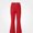 Red, variant on SGFCWSX Girls Cargo Flare Pants Button Zipper Pockets Trousers for Casual Daily Wear Khaki Size 9