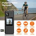 thumbnail image 3 of Telele 64GB Full 1080P HD Mini Camera Camcorder Motion Detection Cam Small 180° Rotating Bike Camera Sports DV Car DV, 3 of 9
