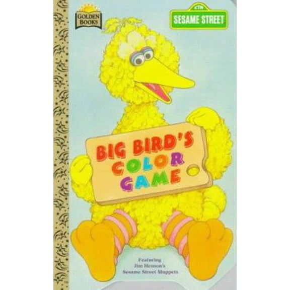Pre-Owned Big Bird's Color Game (Golden Sturdy Shape Book / Sesame Street) (Unknown) 0307122549 9780307122544
