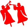 thumbnail image 4 of 2pcs Angel Yard Signs Christmas Garden Signs Creative Layout Decorations with Stakes, 4 of 8