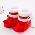 thumbnail image 2 of Baby Shoes Fashion Flat Warm Boots with Soft Sole for Toddler Comfortable Winter Footwear, 2 of 6