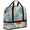 Multicolour 3, variant on Shark Print Foldable Travel Duffel Bag for Women Men, Gym Tote Bags with Shoe Compartment, Waterproof Carry On Weekend Overnight Bag