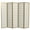 Gold, variant on 6 ft. Tall Window Pane Shoji Screen - White - 3 Panels