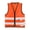 Orange, variant on Salzmann Children's High Visibility Safety Vest - 5 Colors - Ages 1-13 - Made with 3M Reflective Material