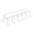 thumbnail image 2 of Ganchos para tazas debajo del gabinete, estante sin clavos, ganchos para colgar, soporte para tazas blanco, 2 of 9