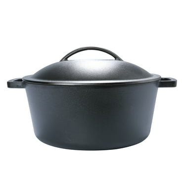 Mainstays 5qt Oven-Safe Cast Iron Pre-Seasoned Dutch Oven