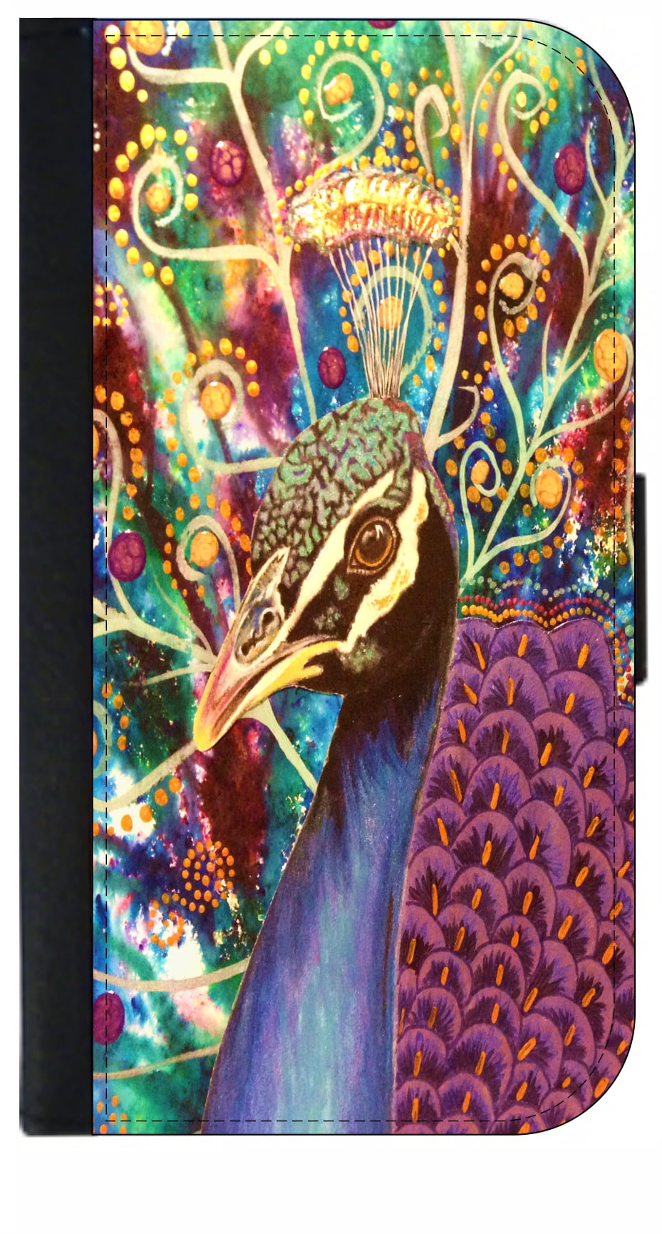 peacock wallet