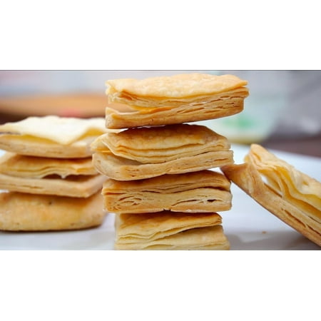 Deep Khari Biscuits (Puff Pastry) – Original Plain 7 oz. box