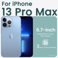 thumbnail image 2 of Shockproof Liquid Silicone Designed for iPhone 13 Pro Max Case 6.7", Gel Rubber Full Body Protection Anti-Shock Cover Case Drop Protection 6.7inch-Cactus, 2 of 12