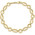 thumbnail image 4 of 14K Yellow Gold Bracelet - 7.5", 4 of 8