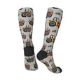 thumbnail image 4 of Balery Cartoon Tractor Fun Novelty Socks Men'S Women'S Crew Socks Funny Crazy Novelty Socks Quirky And Cool Socks, 4 of 9