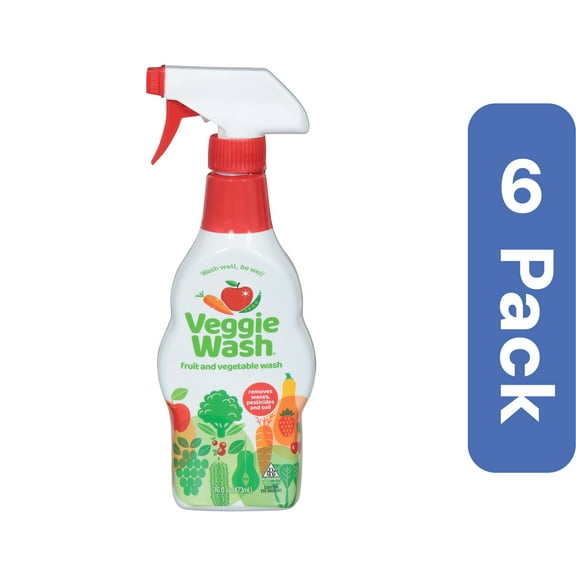 Veggie Wash Fruit & Vegetable Wash 16 oz (Pack Of 6)