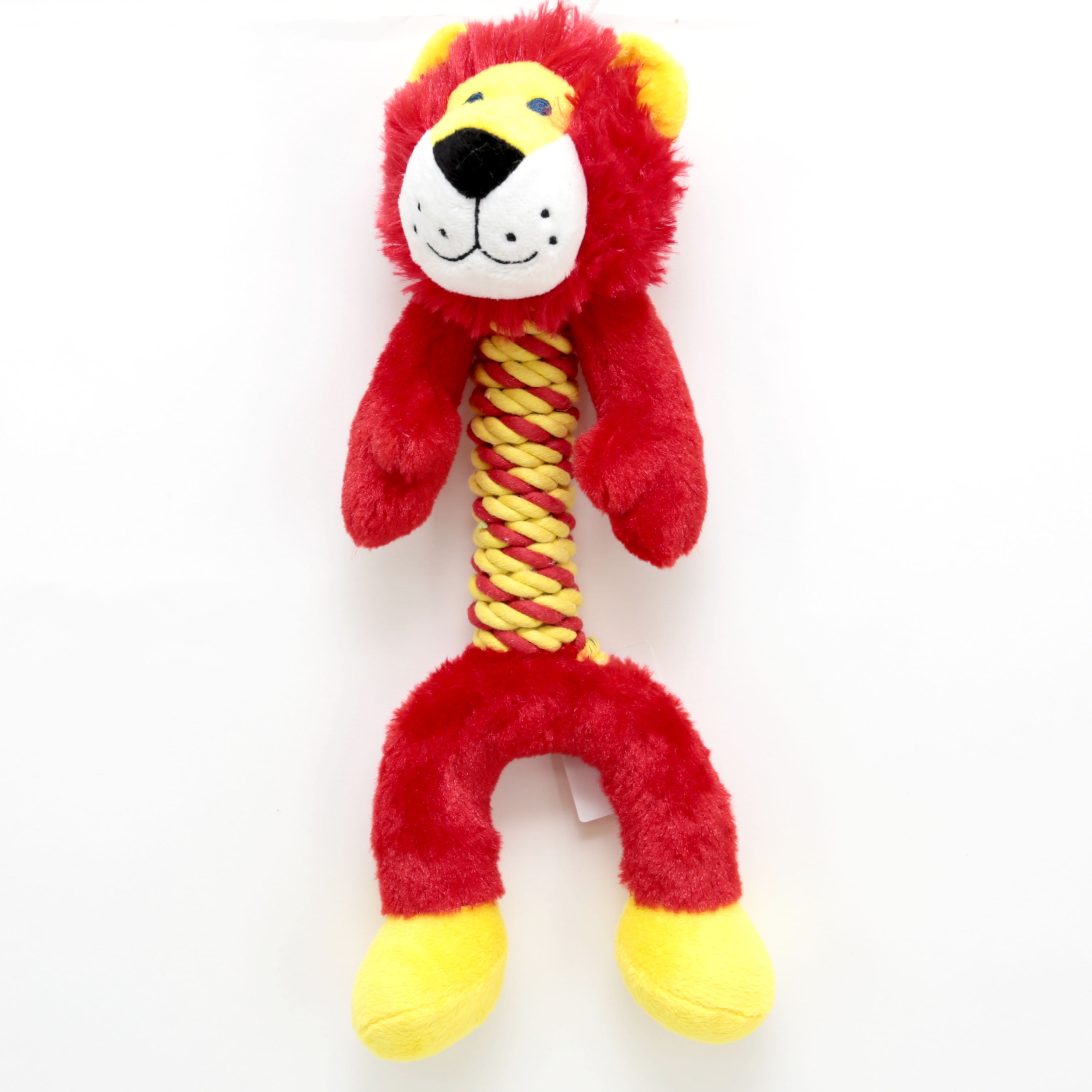 squeaky lion dog toy