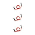 thumbnail image 3 of ZheElen 1/2/3/5 Durable Luggage Rope - Secure And Weather-resistant For Travel Easy Installation Straps With Hook Reflective red 120cm 3PCS, 3 of 6
