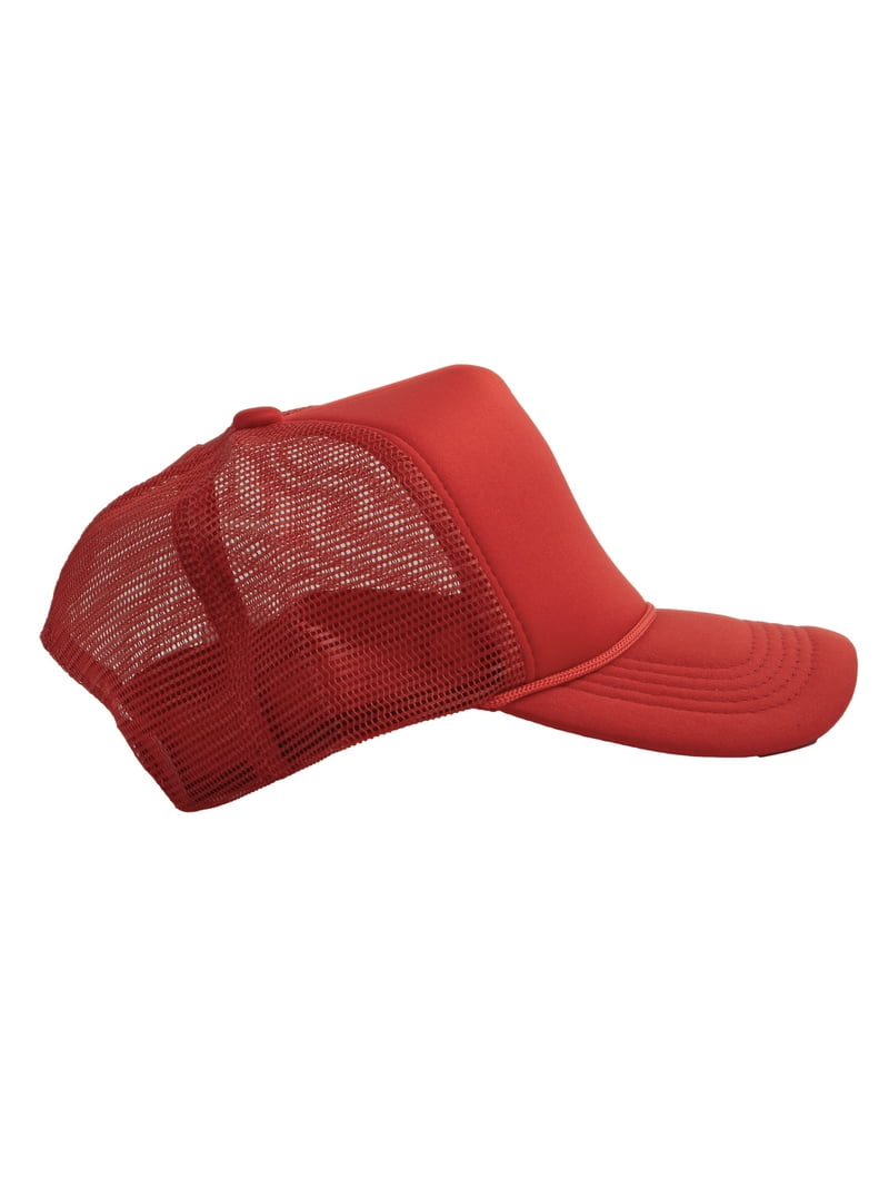 Top Headwear Blank Trucker Hat - Mens Trucker Hats Foam Mesh
