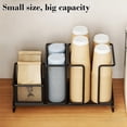 thumbnail image 4 of shyuyusa Household Disposable Cup Storage Holder, Desktop Multi Grid Cup Rack for Coffee Cup Placement, Milk Tea Cup Arrangement and Dining Table Storage, 4 of 6