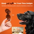 thumbnail image 5 of Nutri Chomps Rawhide-Free Knotted Dog Chews, 4-Inch, Chicken, Peanut Butter & Milk Flavor, 9 Count, 5 of 7