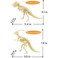 thumbnail image 2 of JFBUJC 3d Wooden Puzzle - 6 Piece Set Wood Dinosaur Skeleton Puzzle, 2 of 4